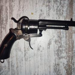 Revolver à broche de 7mm St-Etienne