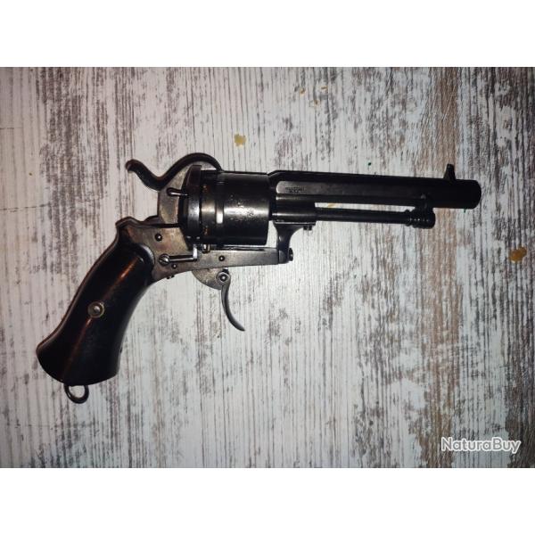 Revolver  broche de 7mm St-Etienne