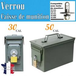 Verrou pour caisse de munition militaire - Envoi rapide depuis la France