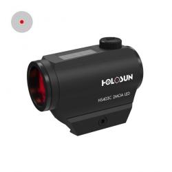 VISEUR POINT ROUGE AVEC CELLULE SOLAIRE 2 MOA HOLOSUN HS403C