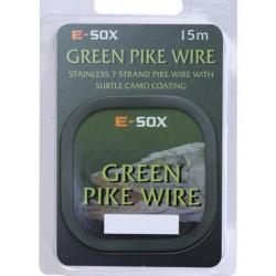 E-SOX GREEN PIKE WIRE 15M E-SOX 15m 0,36mm