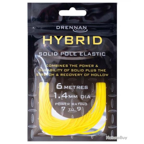 DRENNAN HYBRID SOLID ELASTIC 6M DRENNAN 1.40mm 6m