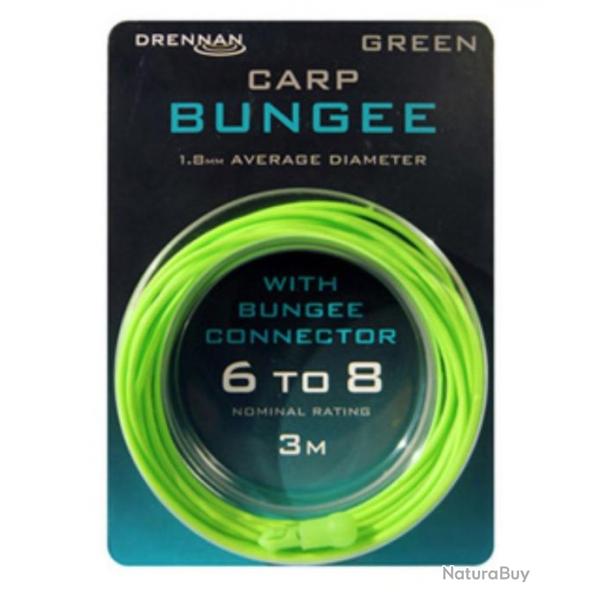 DENNAN BUNGEE ELASTIC + CONNECTOR DRENNAN 1,80mm 3m