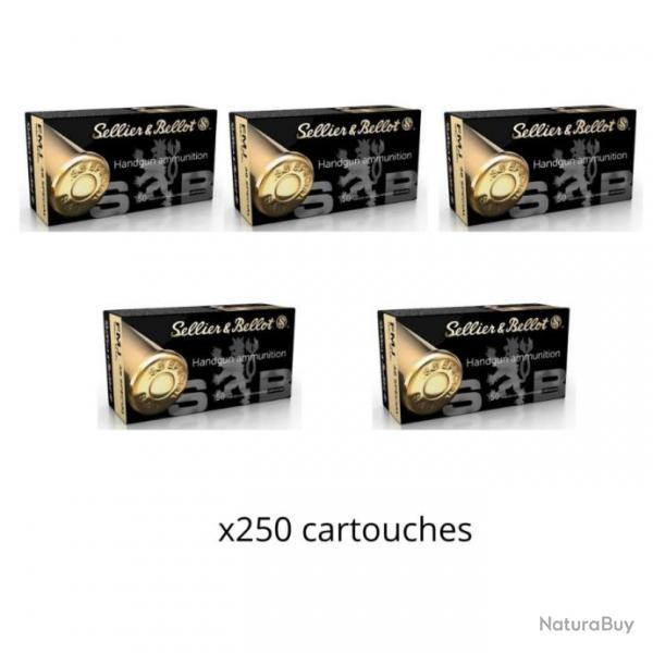 Munitions SELLIER & BELLOT cal.38 spcial fmj 158gr par 250