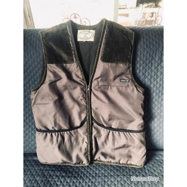 Tres beau Gilet de Chasse Parks kaki doubl - taille L