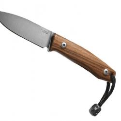 BEL1974 POIGNARD LIONSTEEL "M1" LAME 7.5CM ACIER BOHLER MANCHE BOIS DE SANTOS + CORDON + ETUI NEUF