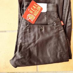 Pantalon Largeot Moleskine Real Aiglon 38