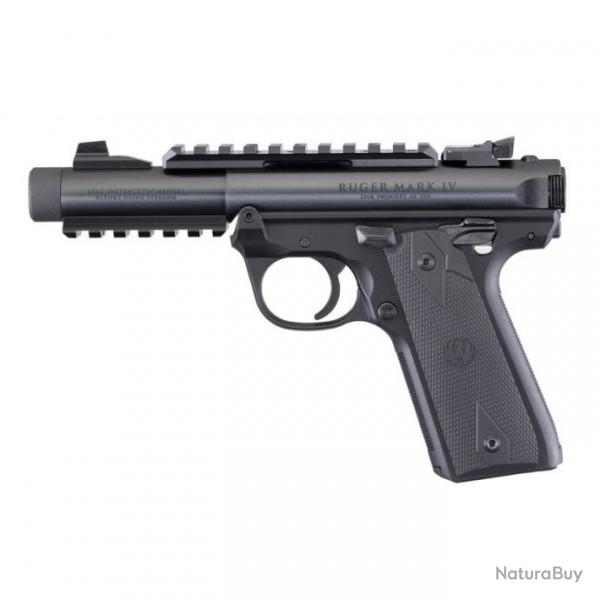 PISTOLET RUGER MARK IV 22/45 TACTICAL - 4.40" - CAL. 22LR - CANON FILET