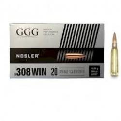 Munitions GGG cal.308 win hpbt match 168gr 10.9g par 20