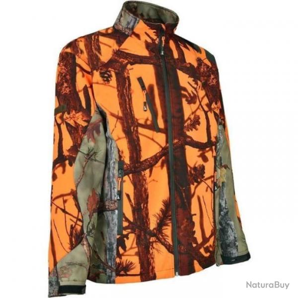 DCO24 ! Blouson Softshell enfant Percussion B B Camo Blaze