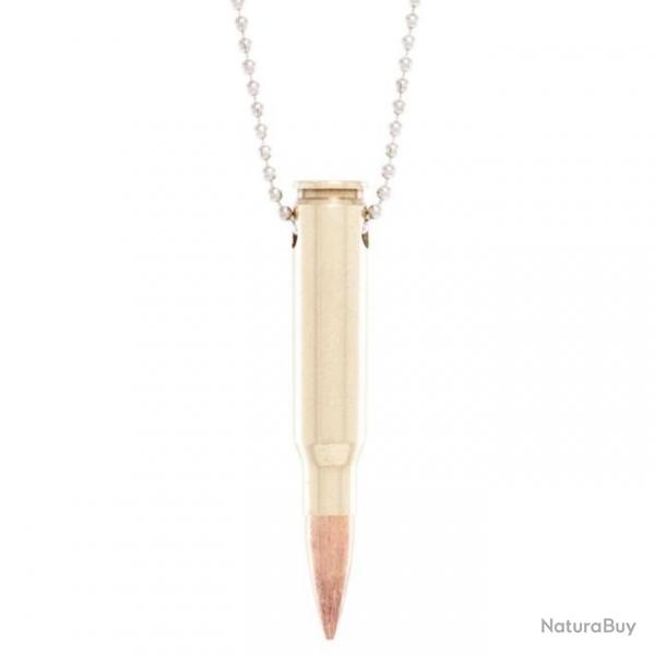 Collier Lucky shot - Calibre 308 Win - Ide cadeau