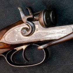 BEAU FUSIL DOUGALL 'LOCK FAST' CAL. 12  ENV. 1873 CANONS ÉPROUVÉS POUDRE VIVE