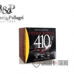 Boite de 25 Cartouches B&P Extra Rossa 12mm 10G Cal 36/50 Pb 5