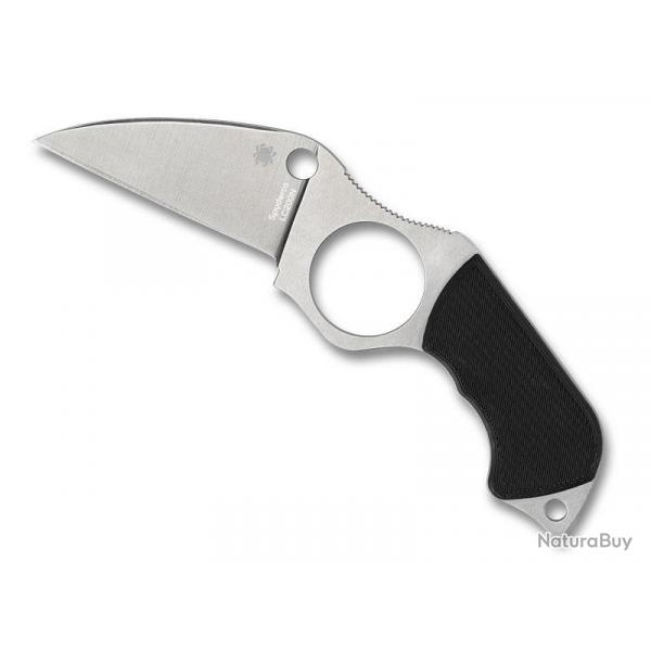 BEL1993 COUTEAU DE COU SPYDERCO "SWICK 5" LAME WHARNCLIFFE 7CM ACIER LANCHE G10 NEUF