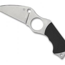 BEL1994 COUTEAU DE COU SPYDERCO "SWICK 6" LAME WHARNCLIFFE 7CM ACIER TROU DIAM 23MM NEUF