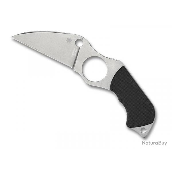 BEL1994 COUTEAU DE COU SPYDERCO "SWICK 6" LAME WHARNCLIFFE 7CM ACIER TROU DIAM 23MM NEUF