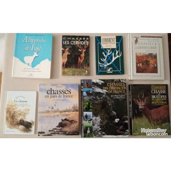 Ouvrages et beaux livres sur la chasse