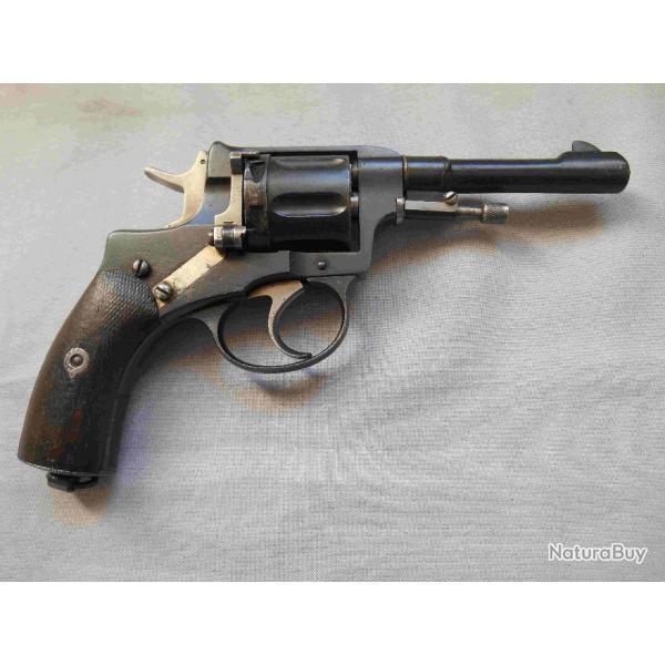 Revolver 7 coups, NAGANT Mle 1898, cal.7,62