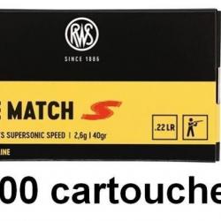 500 22LR RWS RIFLE MATCH S