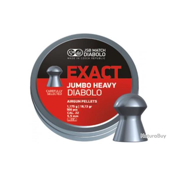 Plomb JSB Exact Jumbo Heavy 5.5 mm