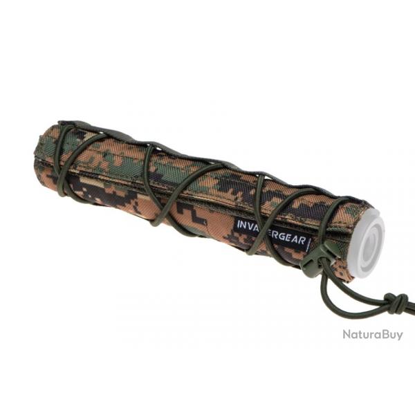 Suppressor Cover 22cm Invader gear - Digital woodland