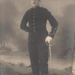 CPA-Carte Photo d'un soldat N°113