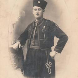 CPA-Carte Photo d'un soldat N°114