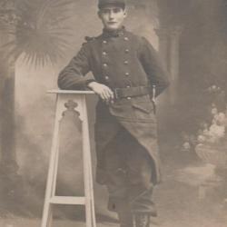 CPA-Carte Photo d'un soldat N°116