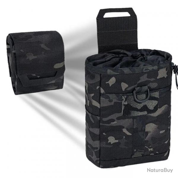 Sac MOLLE  Montage sur Ceinture-*Multicam Black--LIVRAISON GRATUITE !