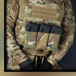 Pochette de Chargeur de Tactique 5.56 Porte-pochette MOLLE-*MultiCam