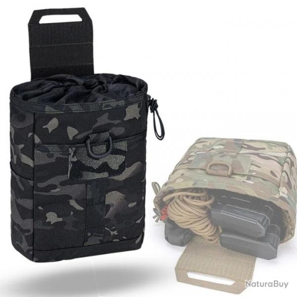 Sac de recyclage pliable tactique-*Multicam Black