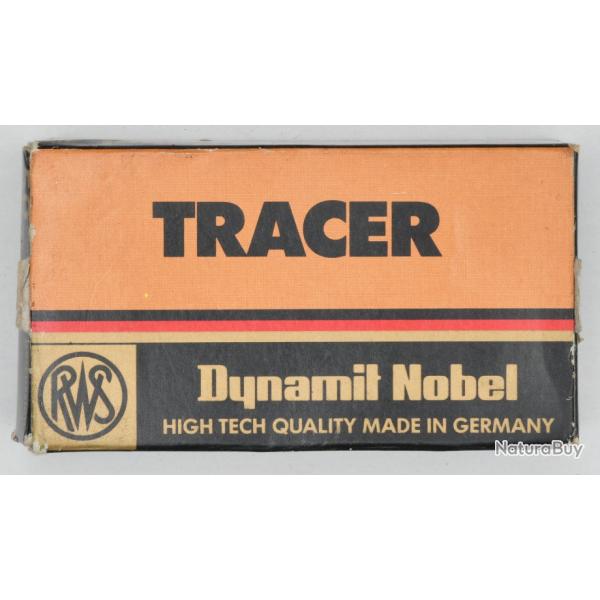 50 cartouches 22 LONG RIFLE - RWS "TRACER" - TRACANTES - complte !