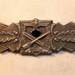 Insigne allemand Nahkampfspange barrette de combat au corps à corps - ref SDC24IAL008