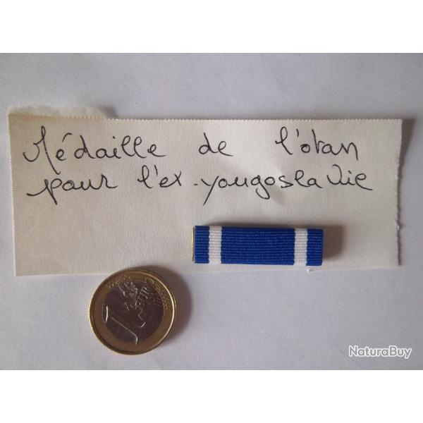 rappel dcoration militaire mdaille OTAN ex-Yougoslavie