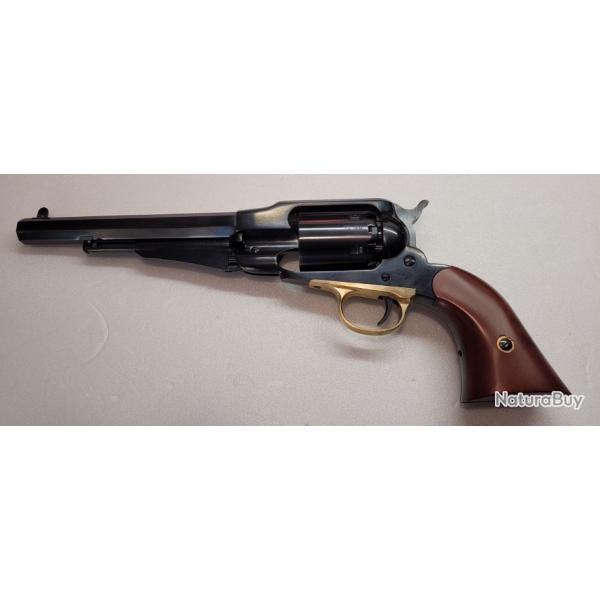 REVOLVER UBERTI 1858 NEW NAVY IMPROVED .36 7.3/8" POUDRE NOIRE  - NEUF