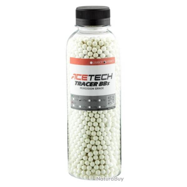 2700 Billes bio phospho verte 0.25g | Acetech (0000 4069) - Airsoft