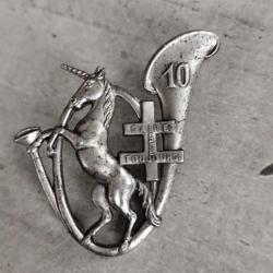 Insigne du 10 ème bataillon de chasseurs a pied