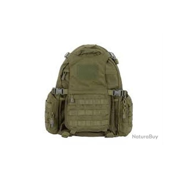 Sac  dos Tactical avec Poche Casque - Olive - 8 Fields