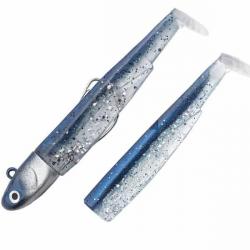 Combo Extra Deep Black Minnow 9cm 20g - Taille 2 - Barracuda Blue