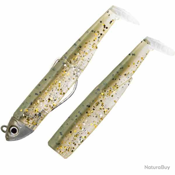 Fiiish Combo Black Minnow 105 Shore 8g Khaki Glitter