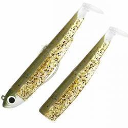 Combo Black Minnow 120 Shore - 12cm - 12g - Taille 3 Khaki Glitter