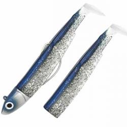 Combo Black Minnow Off Shore 14cm 40g - Taille 4 - Bm 140 - Barracuda Blue