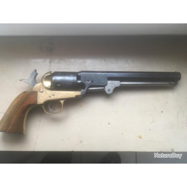 Colt cal 36 navy 1851 de luxe grav gami et fap sur le canon