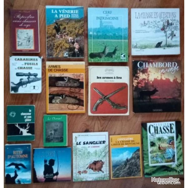 beaux livres sur la chasse et les armes