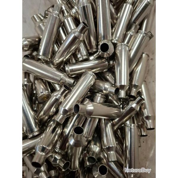 lot de 120 douilles de 270 WSM nickel