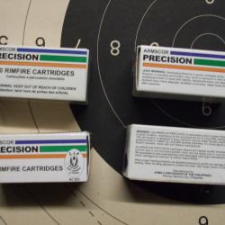 200 Munitions de Collection ARMSCOR , 22 LR ,Balles Plomb 40 grains- 200 ctg (50x4)