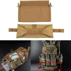 Pochette de décharge médicale tactique enroulable-*Tan