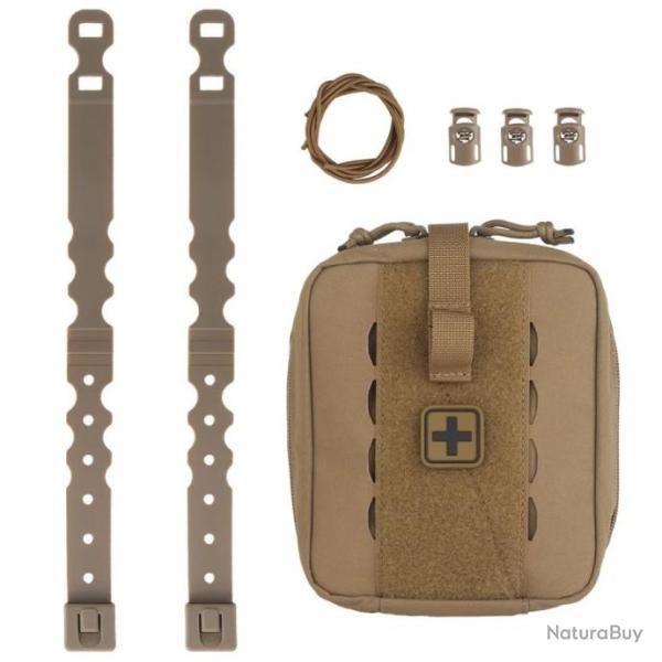 Kit de premiers soins tactique Pochette mdicale MOLLE-*TAN