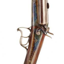 FLAMBANT FUSIL JUXTA A CHIENS EXTERIEUR DE JEROME FLACHAT SAINT ETIENNE 1819-1877 CALIBRE 24/65 70CM