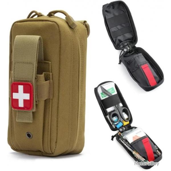 Trousse de premiers secours tactique-*Tan- LIVRAISON GRATUITE !!!